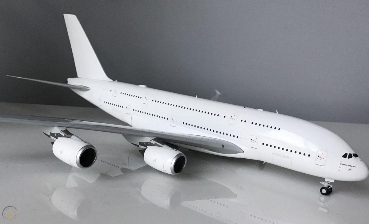 JC Wings 1:200 A380-800 Blank Series Aircraft Diecast Models | www